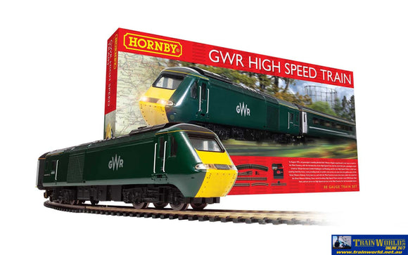 Hmr-R1230S Hornby Gwr High Speed Train Set Oo Scale Dcc-Ready Sets