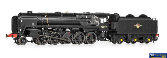 Hmr-R30133 Br Class 9F 2-10-0 92097 With Westinghouse Pumps - Era 5 Oo-Scale Dcc-Ready Locomotive