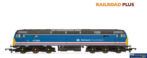 HMR-R30187 Hornby RailRoad Plus NSE Class 47 #47598 Era-8 OO-Scale DCC-Ready Locomotive
