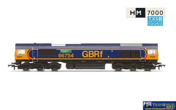 66754 HMR-R30353TXS Hornby GBRf, Class 66, Co-Co, 66754 'Northampton Saints ...