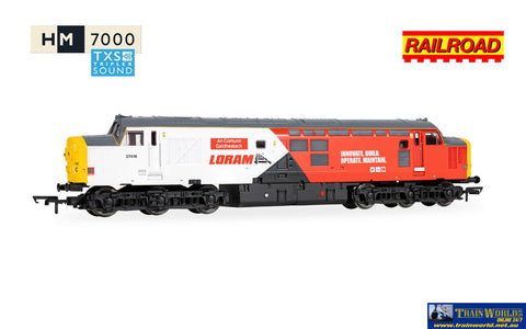HMR-R30436TXS Hornby Railroad LORAM Class-37 Diesel-Electric #37418 ’An Comunn Gaidhealach’ Era-11 OO-Scale