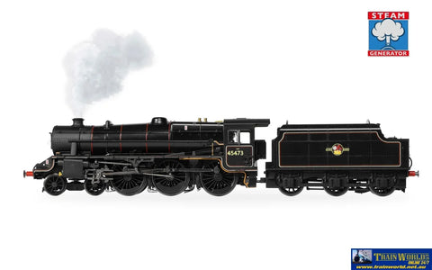 HMR-R30475SS BR (Late) - Stanier 5MT - ’Black 5’ - 45473 (With Steam Generator) OO-Scale DCC-Sound/Steam - Locomotive