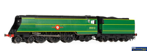 HMR-R3060 Hornby BR Merchant Navy-Class 4-6-2 #35012 ’United States Lines’ Lined-Green Era-4 OO-Scale DCC-Ready