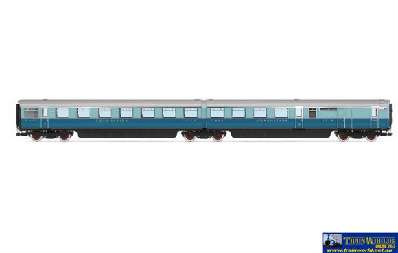 Hmr-R40226 Lner Coronation Open Third & Brake Articulated Coach Pack - Era 3 Oo-Scale Rolling Stock