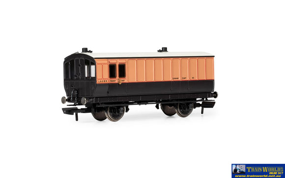 Hmr-R40295 Hornby Lswr 4 Wheel Coach Passenger Brake 82 - Era 2 Oo-Scale Rolling Stock