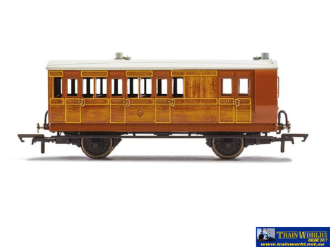 Hmr-R40416 Hornby Iowcr 4 Wheel Coach Brake Third - Era 2 Oo-Scale Rolling Stock