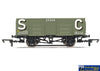 Hmr-R60261 Hornby Stephenson & Clarke 21T Steel Mineral Wagon 25504 - Era 3 Oo-Scale Rolling Stock