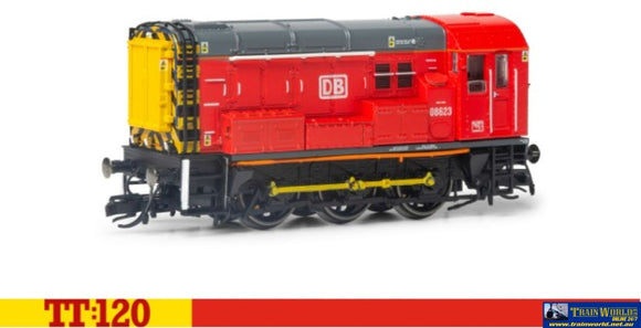 Hmr-Tt3002M Hornby Db Schenker Class-08 0-6-0 #08463 Red/Grey Era-10 Tt-Scale Dcc-Ready Locomotive