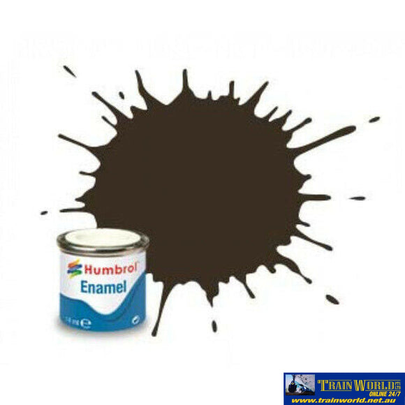 Hum-010 Humbrol Enamel (Oil) Paint Gloss Service-Brown 14Ml Glueandpaint