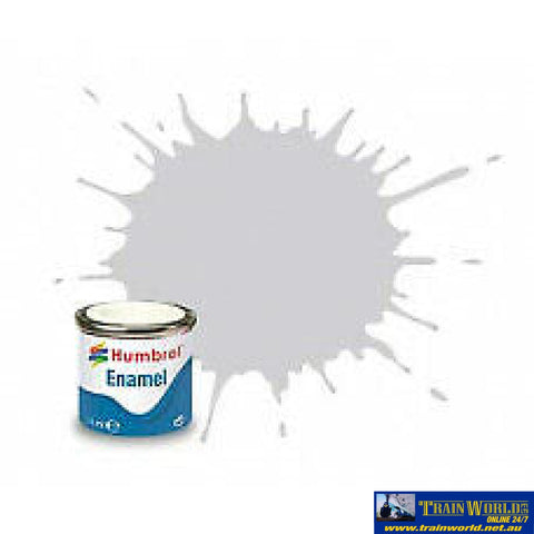 Hum-011 Humbrol Enamel (Oil) Paint Metallic Silver 14Ml Glueandpaint