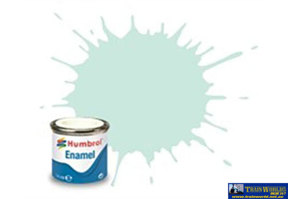 Hum-023 Humbrol Enamel (Oil) Paint Matt Duck-Egg Blue 14Ml Glueandpaint
