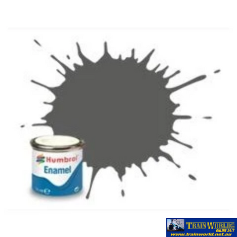Hum-031 Humbrol Enamel (Oil) Paint Matt Slate-Grey 14Ml Glueandpaint