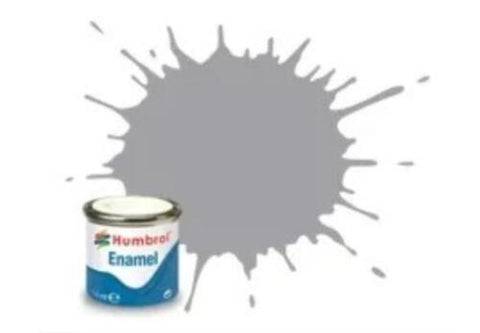 Hum-040 Humbrol Enamel (Oil) Paint Gloss Pale-Grey 14Ml Glueandpaint