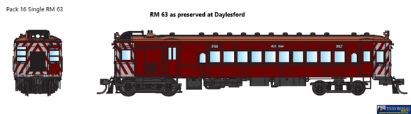 Idr-D16 Idr Models Vr Diesel-Electric Railmotor (Derm) Pack-16 *Preserved 2007-Now* (Daylesford)