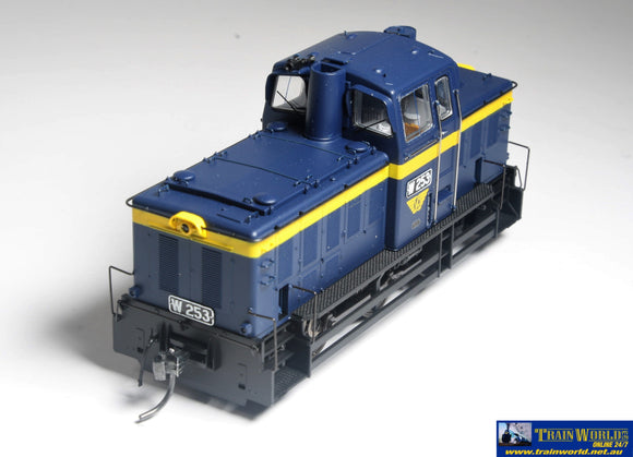 Idr-W03 Idr Models W-Class Diesel-Hydraulic Original-Body #w253 Vr Blue/gold Ho Scale Dcc-Ready