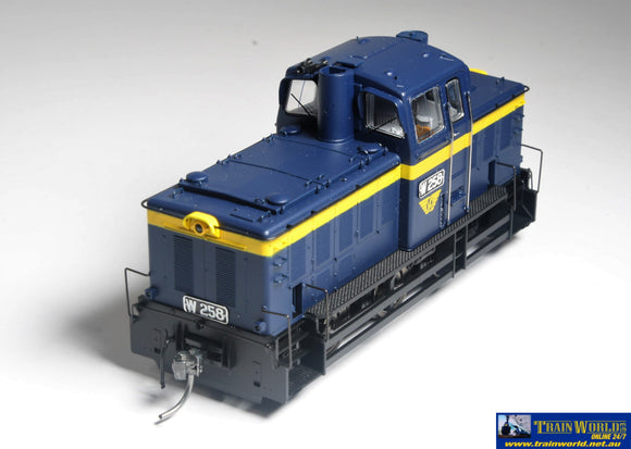 Idr-W04 Idr Models W-Class Diesel-Hydraulic Original-Body #w258 Vr Blue/gold Ho Scale Dcc-Ready