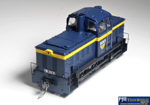 Idr-W08 Idr Models W-Class Diesel-Hydraulic Original-Body #w267 Vr Blue/gold Ho Scale Dcc-Ready
