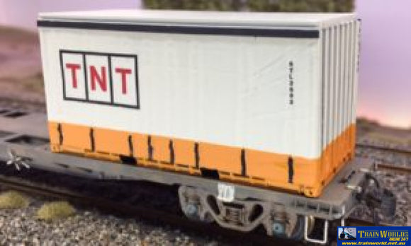 Ifm-Con012 Infront Models (Kit) 20’ Tautliner Container Tnt Ho-Scale Containerandload