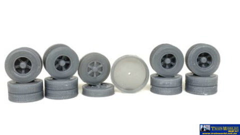 Ifm-Det020 Infront Models Truck & Trailer Wheel-Set 6-Spoke Ho-Scale Part