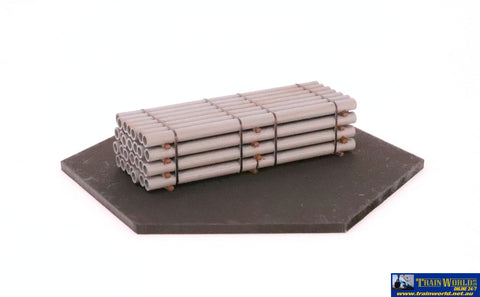 Ifm-Wgl025 Infront Models Pipe-Load (Strapped) 22’ Open-Wagons Ho-Scale Containerandload