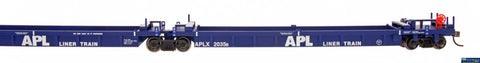 IMR-4730208 InterMountain Railway Co. Thrall 5-Unit Container Car #ALPX-2064 American President Lines (APL) ’Liner
