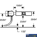 Kad-005 Kadee No.5 Medium-Length Center-Set Standard-Head (2-Pair) Ho Scale Couplers