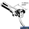 Kad-020 Kadee No.20 Nem-362 Extra Long-Length Standard-Head (2-Pair) Ho Scale Couplers