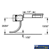 Kad-025 Kadee 20-Series No.25 Short-Length (Plastic-Shank) Over-Set Standard-Head (2-Pair) Ho Scale