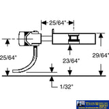 Kad-026 Kadee 20-Series No.26 Long-Length (Plastic-Shank) Center-Set Standard-Head (2-Pair) Ho Scale