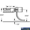 Kad-034 Kadee 30-Series No.34 Short-Length (Plastic Shank) Under-Set Standard-Head With Draftbox