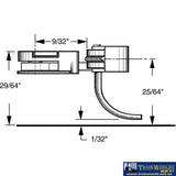 Kad-037 Kadee 30-Series No.37 Medium-Length (Plastic Shank) Under-Set Standard-Head With Draftbox