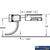Kad-039 Kadee 30-Series No.39 Long-Length (Plastic Shank) Over-Set Standard-Head With Draftbox