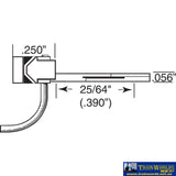 Kad-141 Kadee No.141 Whisker Long-Length Under-Set Standard-Head (2-Pair) Ho Scale Couplers