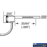 Kad-149 Kadee No.149 Whisker Long-Length Over-Set Standard-Head (2-Pair) Ho Scale Couplers