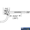 Kad-156 Kadee No.156 Whisker Long-Length Center-Set Scale-Head (2-Pair) Ho Scale Couplers