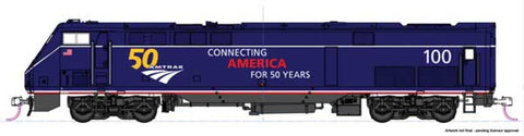 Kat-376113 Kato Ge P42 Genesis Amtrak 50Th Anniversary #100 Ho Scale Dc Locomotive