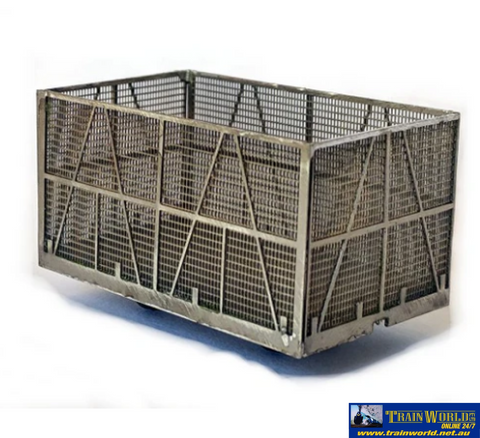 LSM-CT6TS Lyndons Trains *Kit* Queensland 6 Ton Cane Bin (kit builds 4 bins) HOn30-Scale Rolling Stock
