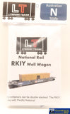 LSM-NRRIY Lyndons Trains *Kit* National Rail RKIY Well Wagon N Scale Rolling Stock
