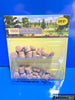 MBB-70050 MP Scenery - Brown Hay Bales (10 round and 20 rectangular) HO 30/pk - Scenery