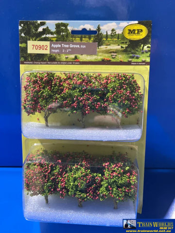 MBB-70902 MP Scenery - Apple Tree Grove - HO Scale 6/pk - Scenery