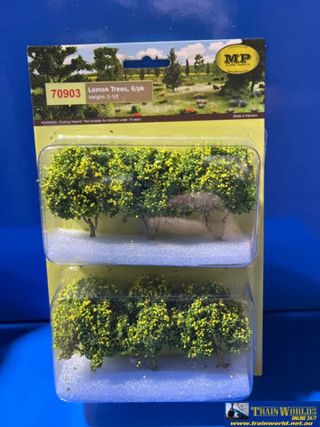 MBB-70903 MP Scenery - Lemon Tree Grove - HO Scale 6/pk - Scenery