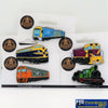 Mbb-Bvic1 Railway Badges By Modelbox Victorian Train - Series 1 Set Of 5 Souvenir