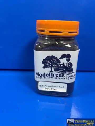 MBB-SG8DB MT Scenery - Static Grass - 8mm 400ml - Dark Brown - Scenery