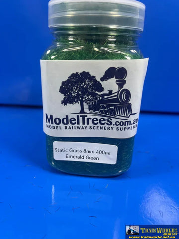 MBB-SG8EG MT Scenery - Static Grass - 8mm 400ml - Emerald Green - Scenery
