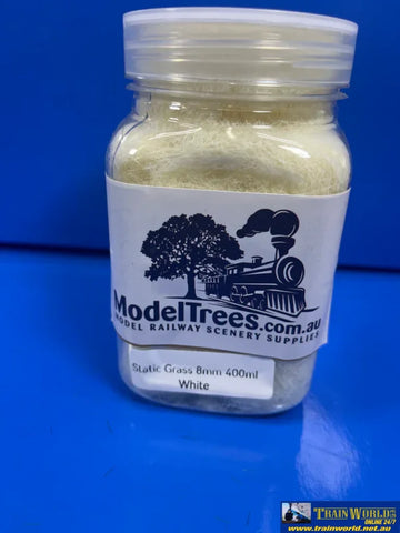 MBB-SG8W MT Scenery - Static Grass - 8mm 400ml - White - Scenery