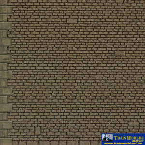 Met-Moo58 Metcalfe Card-Sheet Semi-Cut Stonework B1-Style 280Mm X 200Mm (8-Pack) Oo Scale