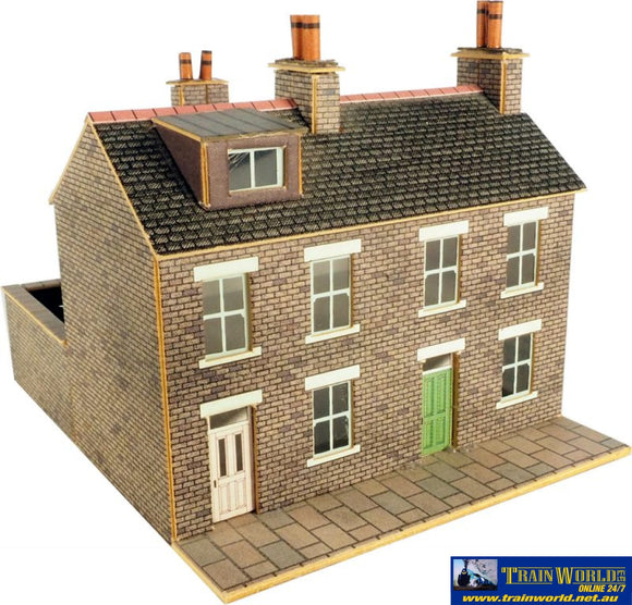 Met-Pn104 Metcalfe (Card Kit) Stone-Terrace House N-Scale Structures