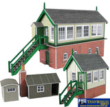 Met-Pn133 Metcalfe (Card Kit) Signal Box Set N-Scale Structures