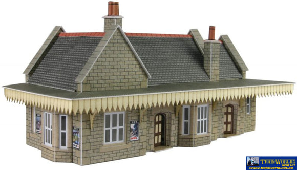 Met-Pn138 Metcalfe (Card Kit) Country-Station Stone N-Scale Structures