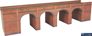 Met-Pn140 Metcalfe (Card Kit) Viaduct Red-Brick N-Scale Structures